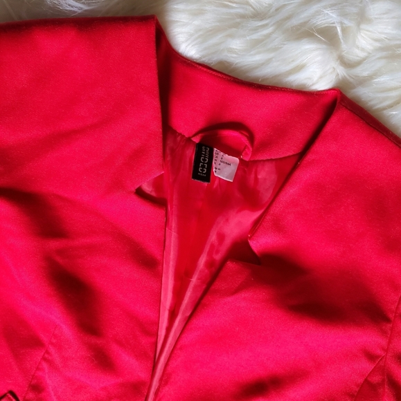 H&M Divided Red Blazer - Picture 3 of 6